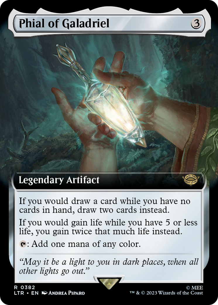 Phial of Galadriel (LTR-382) - : (Extended Art)