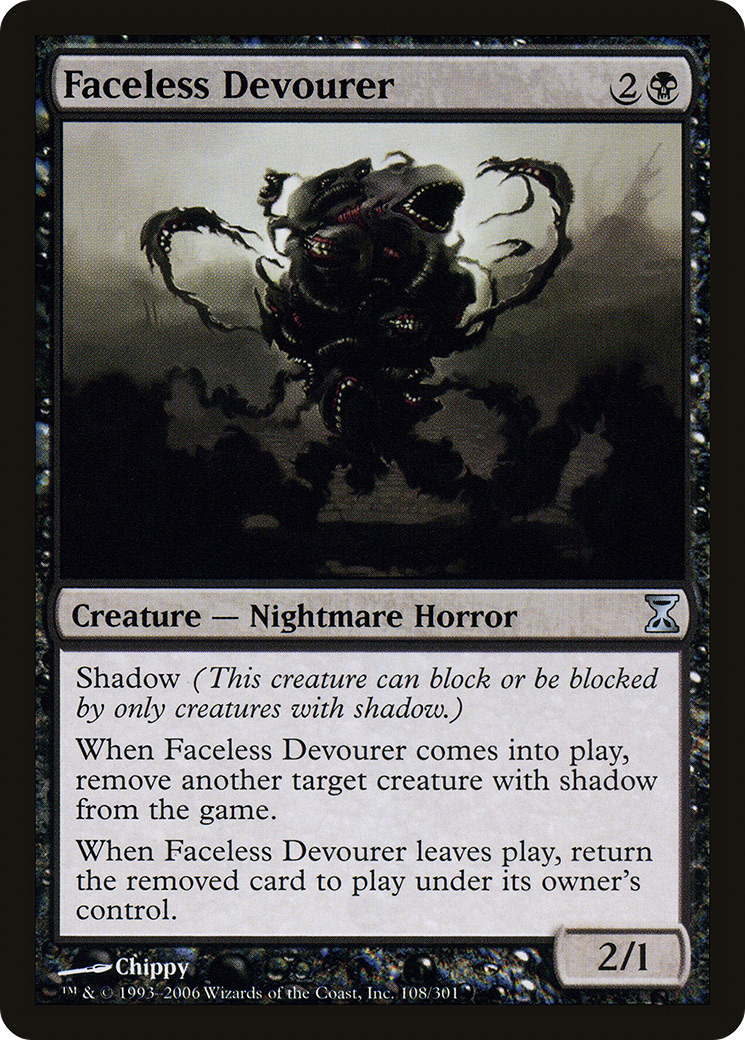 Faceless Devourer (TSP-108) -  Foil