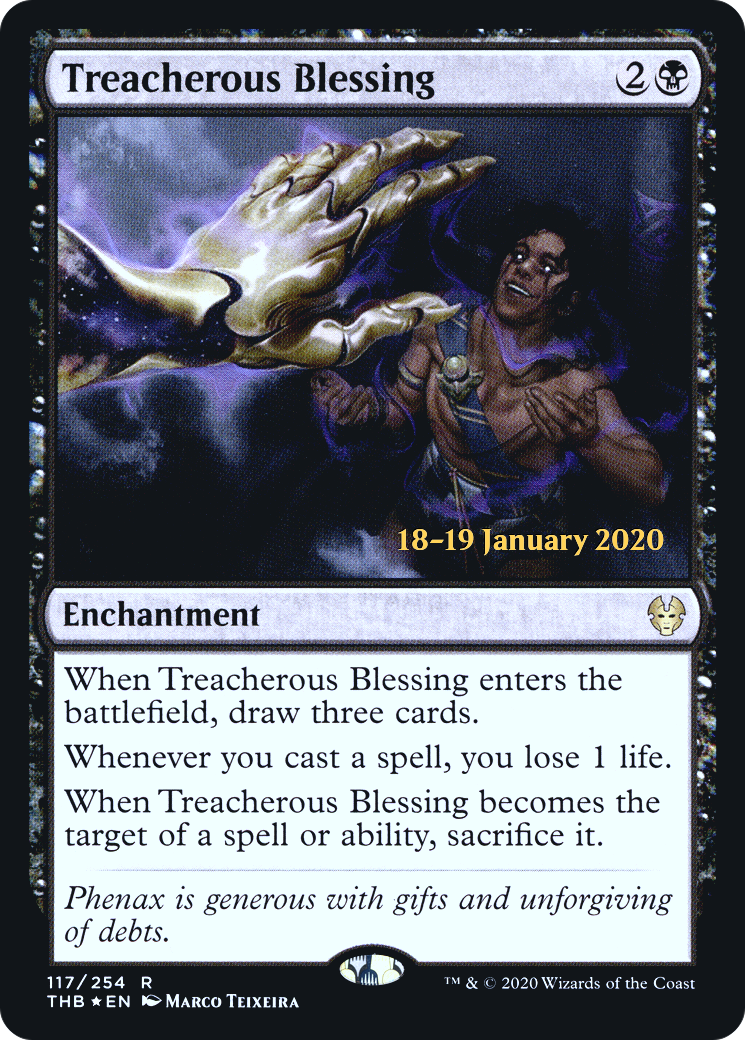 Treacherous Blessing (PRE-117S) -  Foil