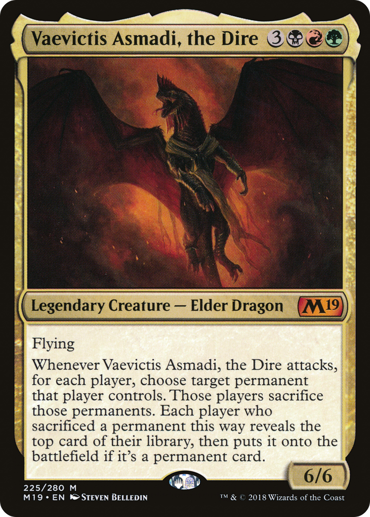 Vaevictis Asmadi, the Dire (M19-225) -