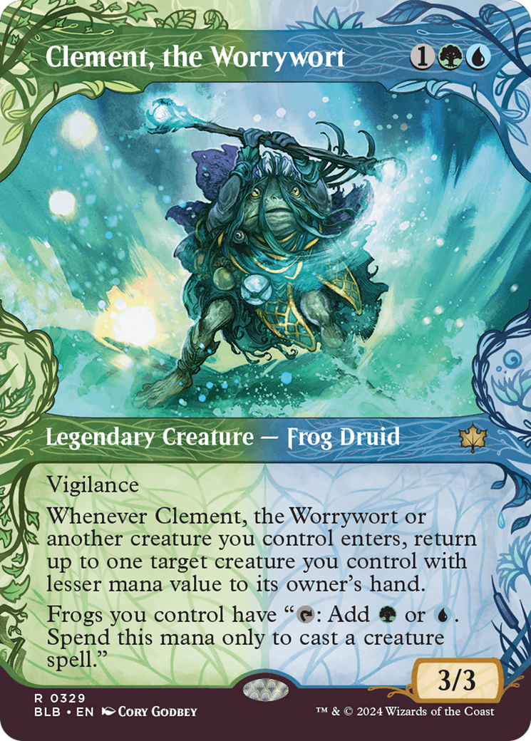 Clement, the Worrywort (BLB-329) - : (Showcase) Foil