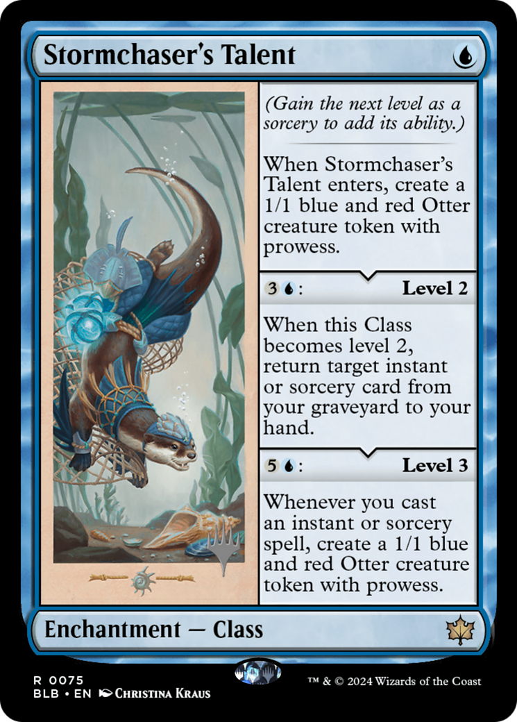 Stormchaser's Talent (PPBLB-75P) -  Foil