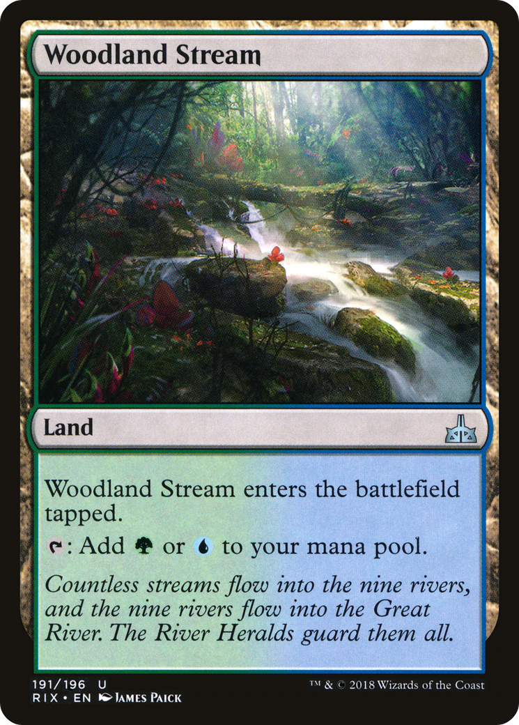 Woodland Stream (RIX-191) -  Foil