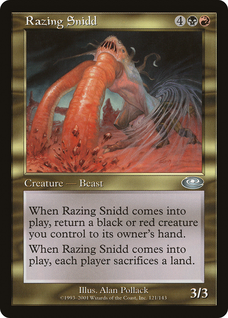 Razing Snidd (PLS-121) -  Foil