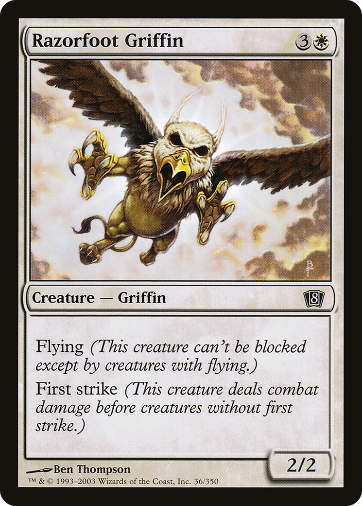 Razorfoot Griffin (8ED-36★) -  Foil