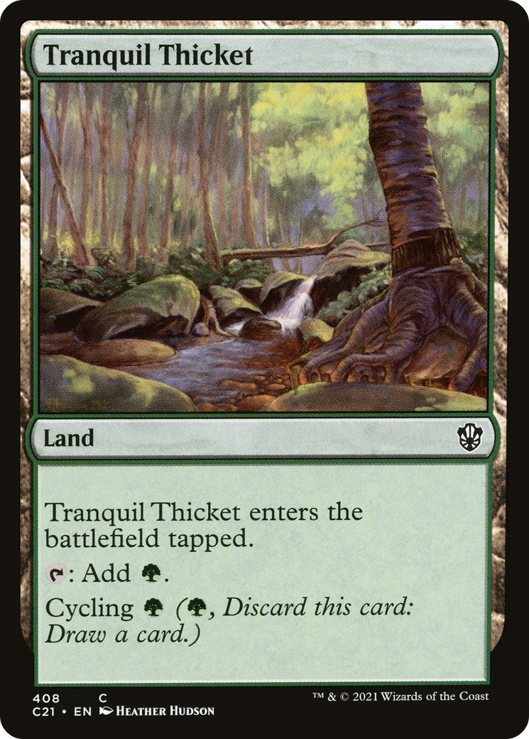 Tranquil Thicket (C21-408) -