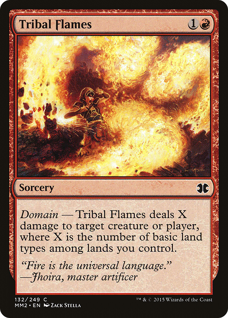 Tribal Flames (MM2-132) -  Foil