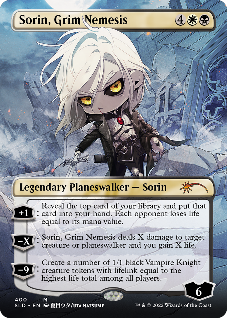 Sorin, Grim Nemesis (SLD-400) -  (Borderless)