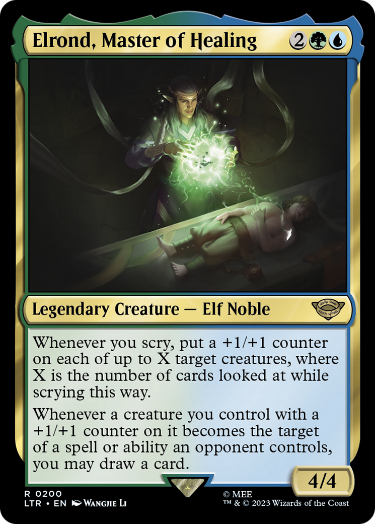 Elrond, Master of Healing (LTR-200) -  Foil