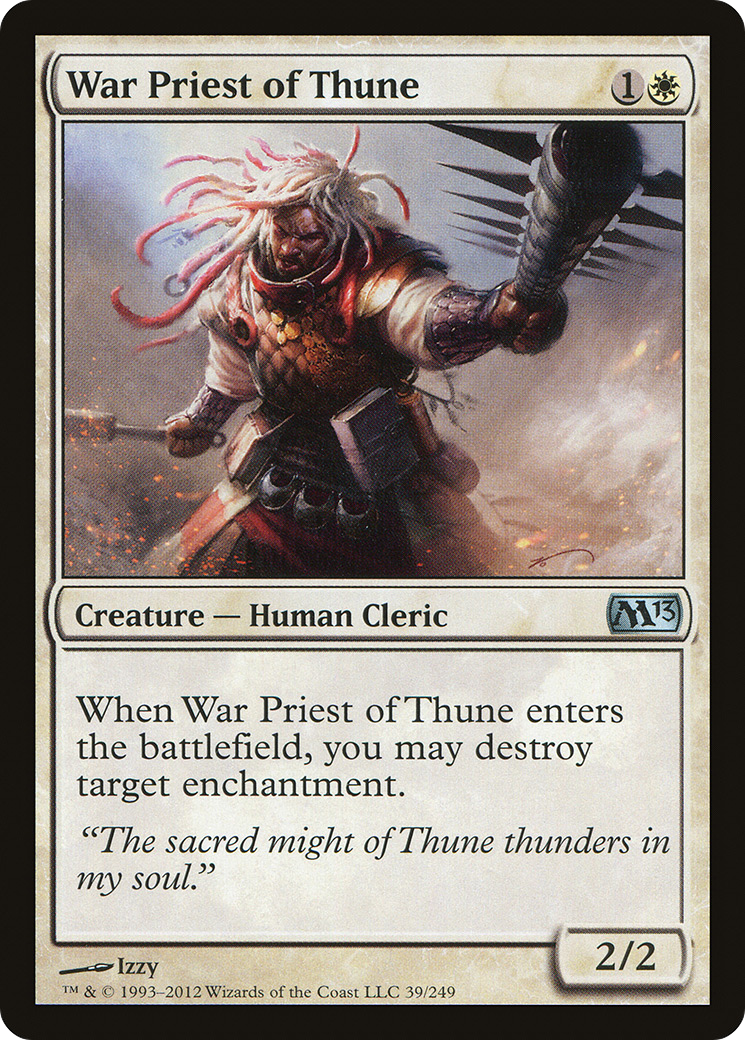 War Priest of Thune (M13-039) -  Foil