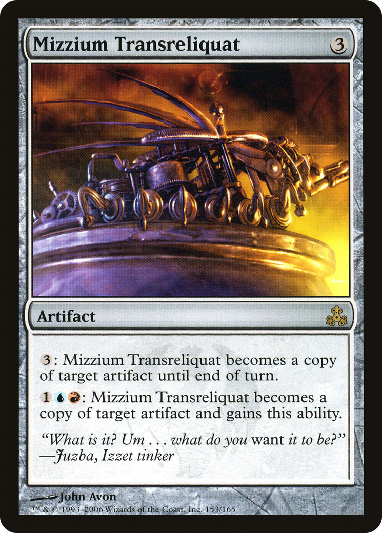 Mizzium Transreliquat (GPT-153) -