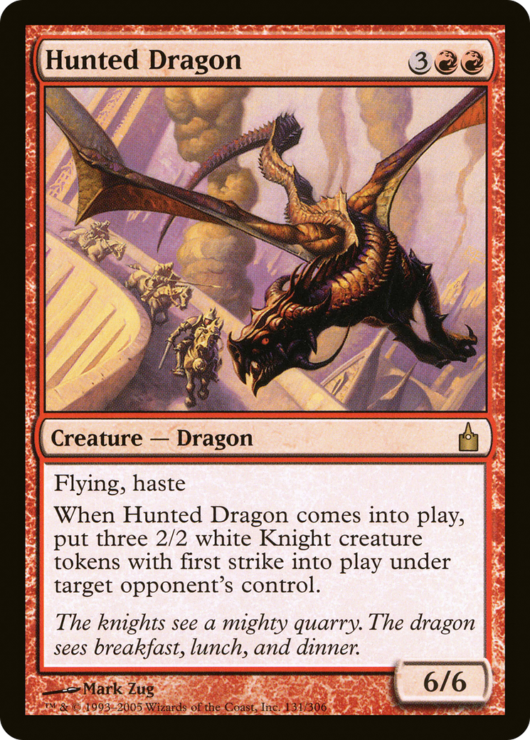 Hunted Dragon (RAV-131) -  Foil