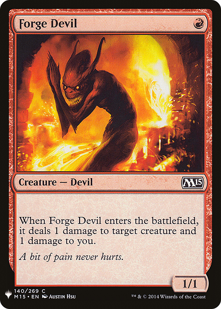 Forge Devil (LIST-M15-140) -