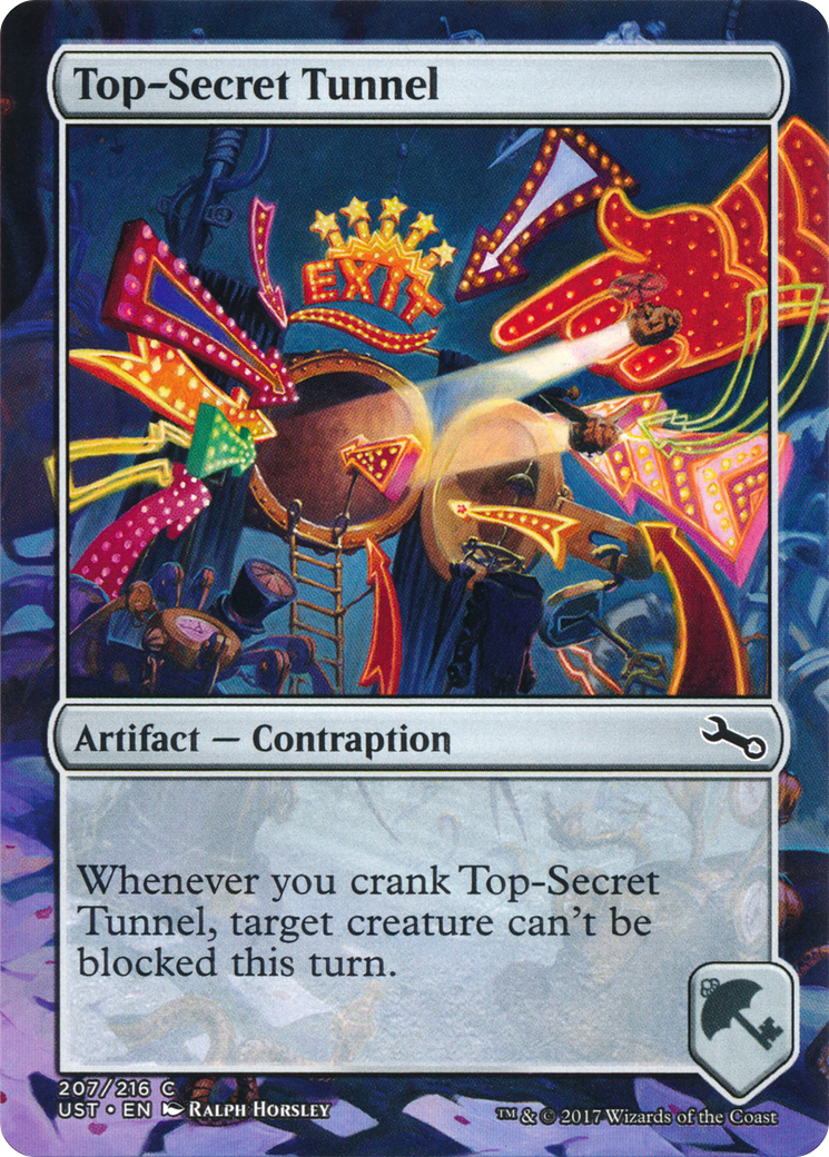 Top-Secret Tunnel (UST-207) -  (Borderless) Foil