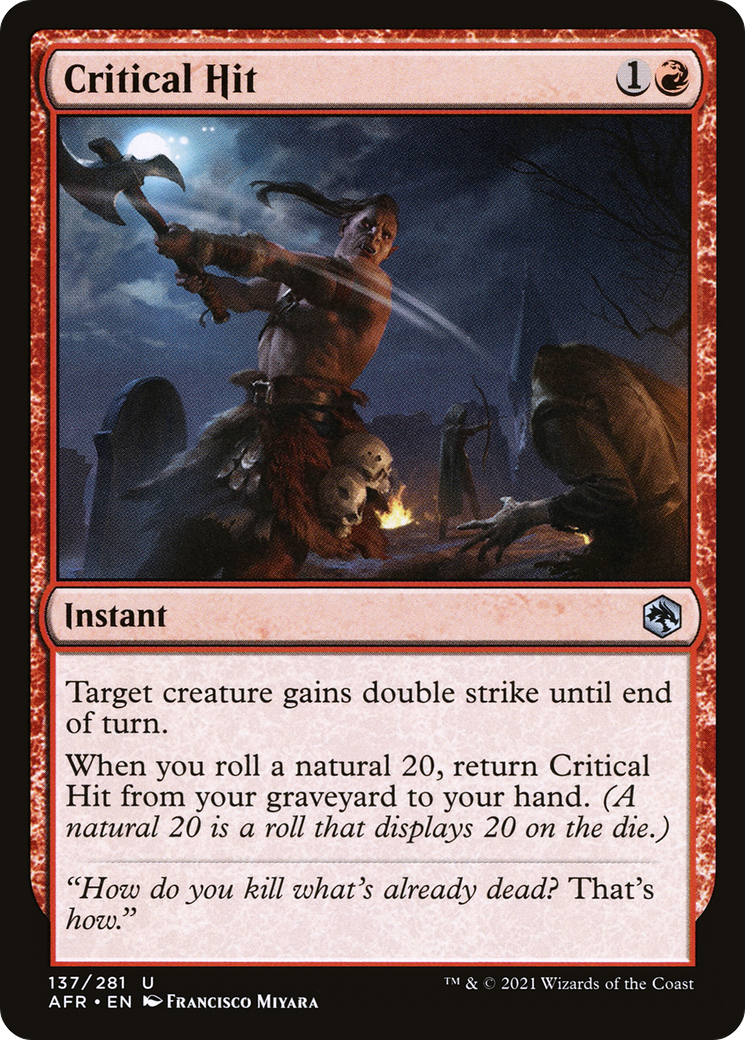 Critical Hit (AFR-137) -  Foil