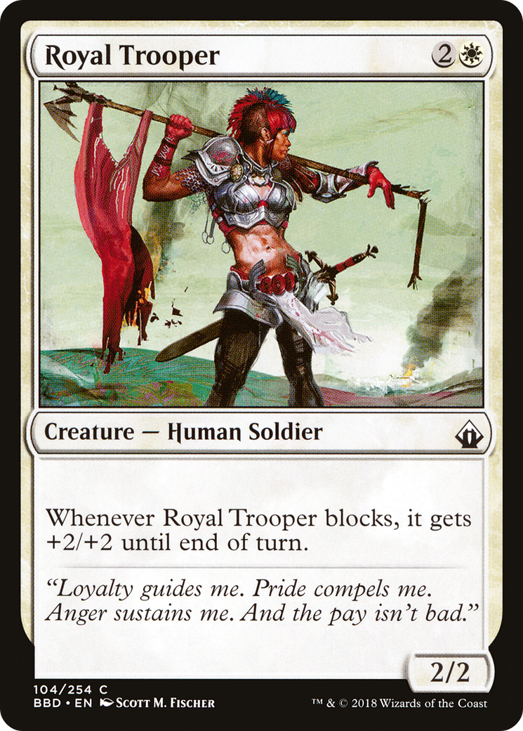 Royal Trooper (BBD-104) -  Foil