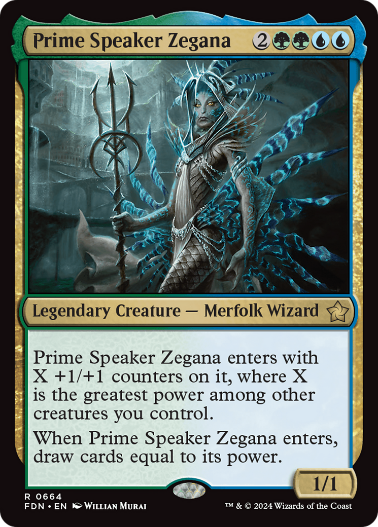 Prime Speaker Zegana (FDN-664) -