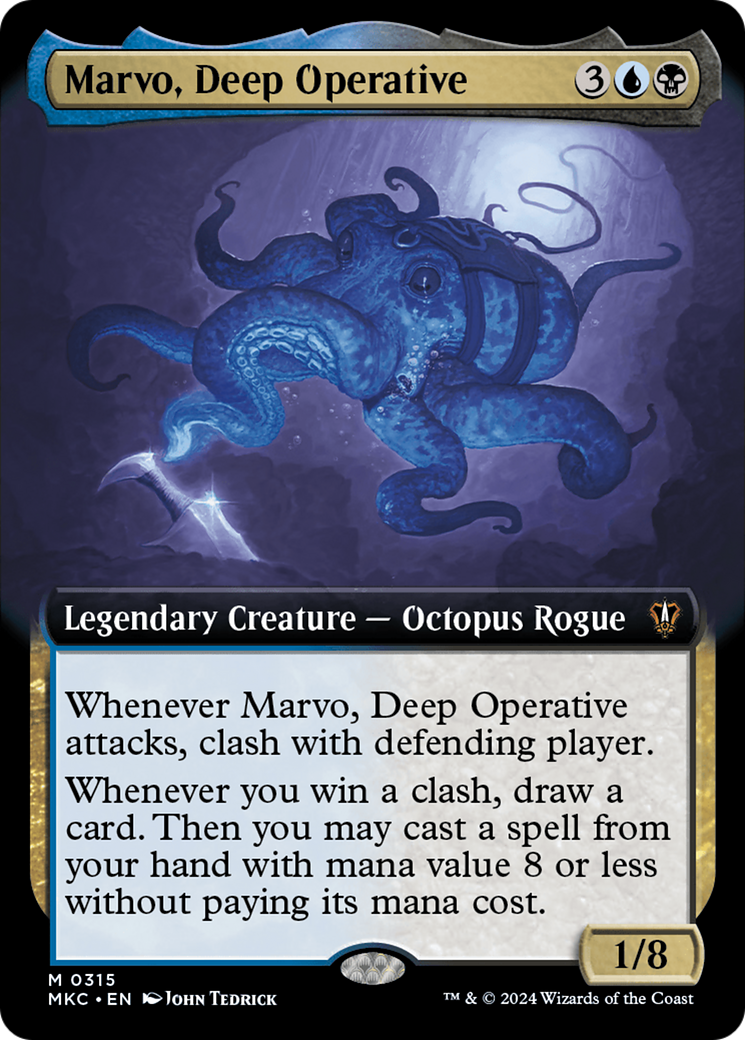 Marvo, Deep Operative (MKC-315) - : (Extended Art)