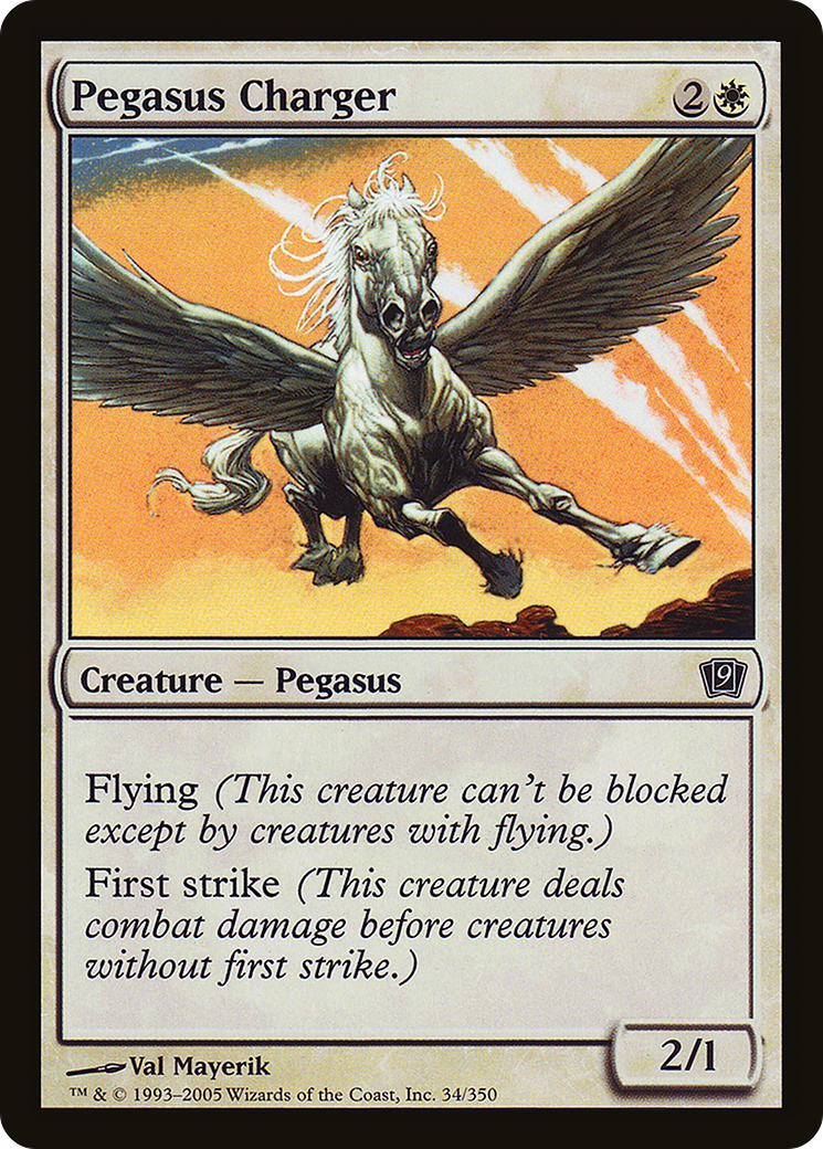 Pegasus Charger (9ED-34★) -  Foil