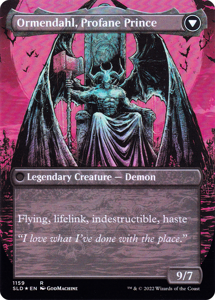 Westvale Abbey // Ormendahl, Profane Prince (SLD-1159) -  (Borderless) Foil