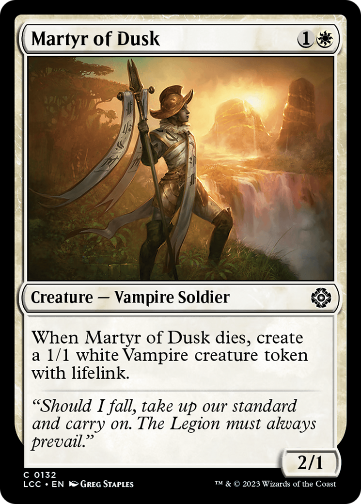 Martyr of Dusk (LCC-132) -