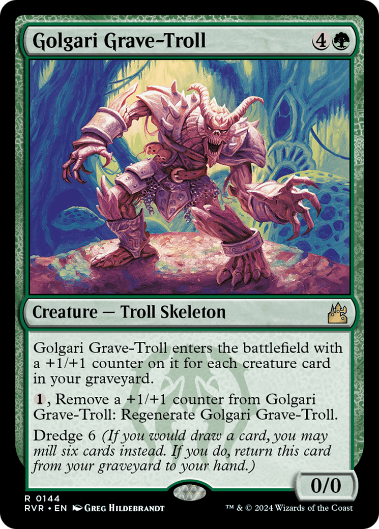 Golgari Grave-Troll (RVR-144) -