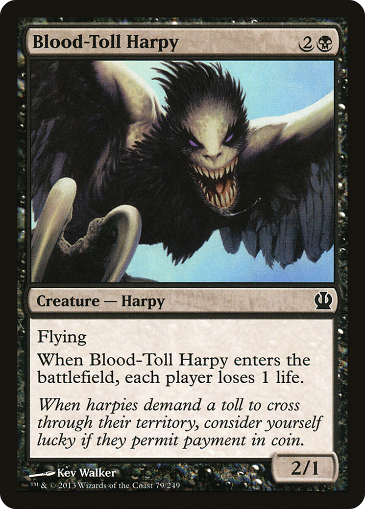 Blood-Toll Harpy (THS-079) -  Foil