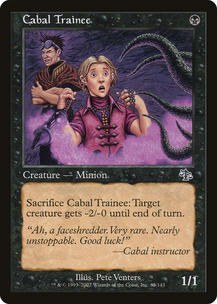 Cabal Trainee (JUD-063) -  Foil