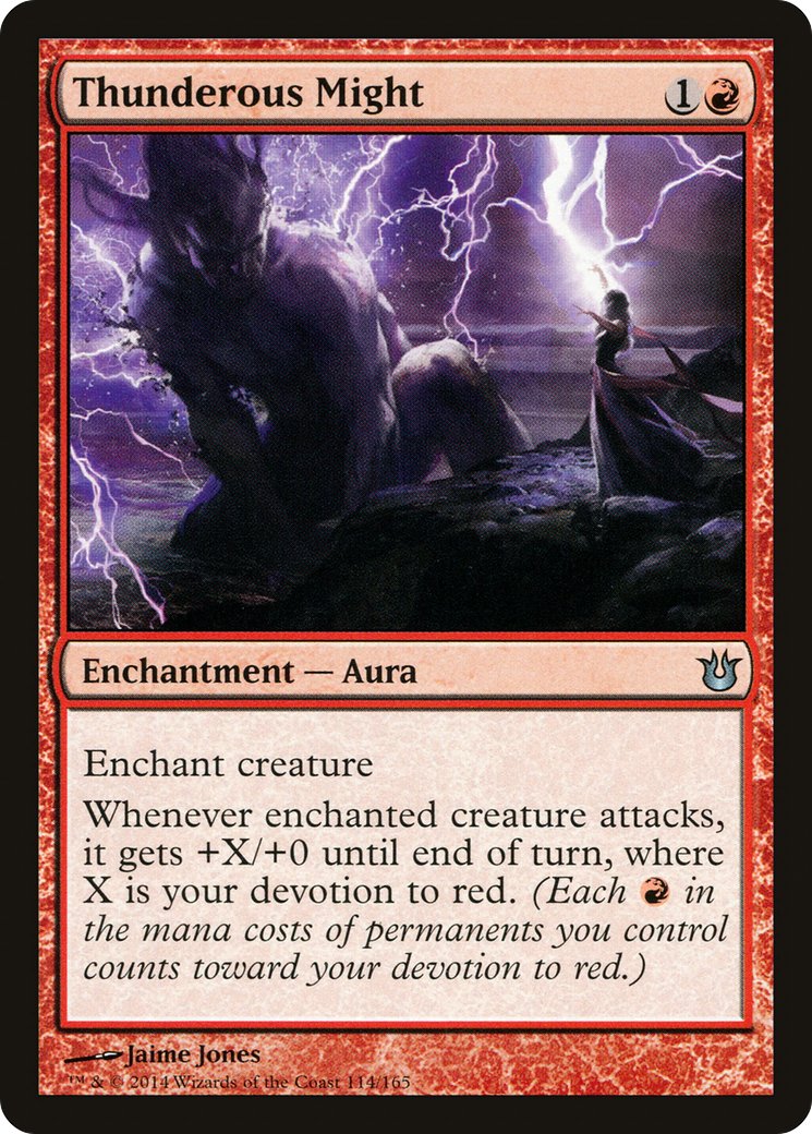 Thunderous Might (BNG-114) -  Foil