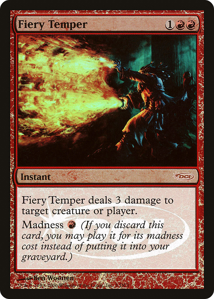 Fiery Temper (WPN-003) -  Foil