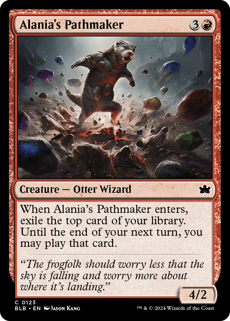 Alania's Pathmaker (BLB-123) -  Foil