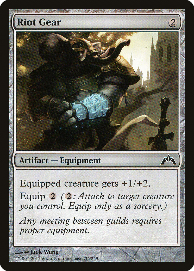 Riot Gear (GTC-236) -  Foil