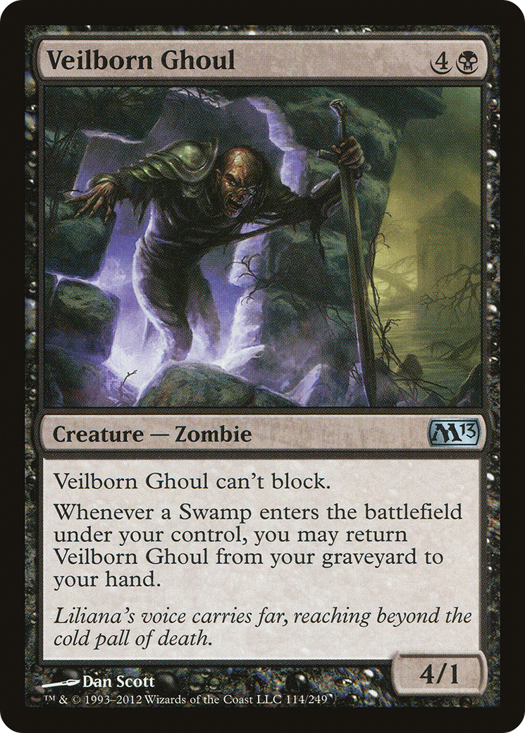 Veilborn Ghoul (M13-114) -  Foil