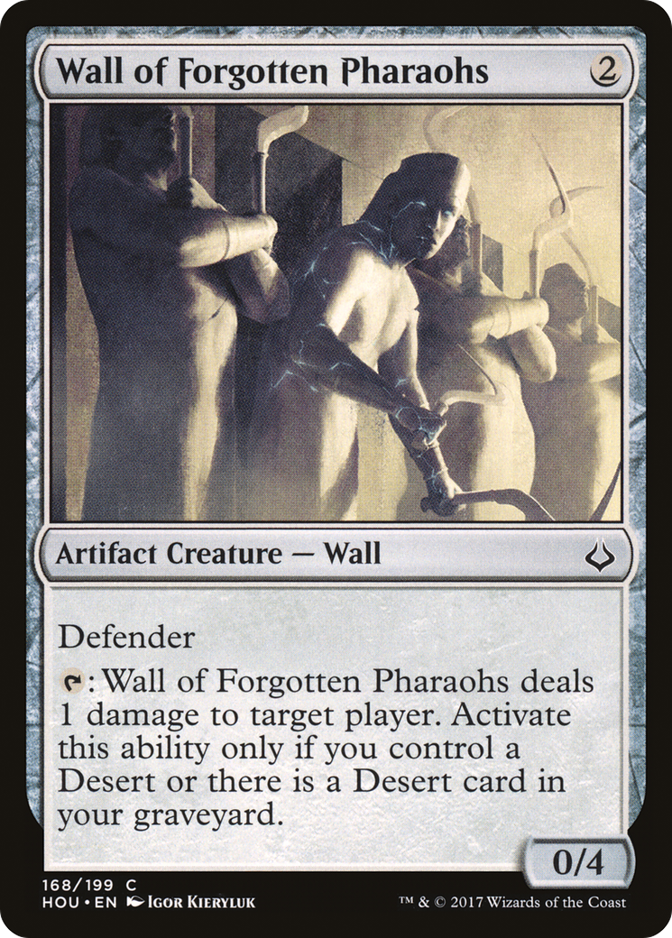 Wall of Forgotten Pharaohs (HOU-168) -  Foil