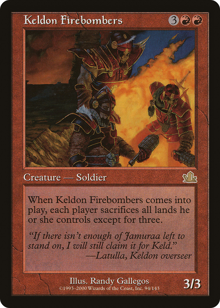 Keldon Firebombers (PCY-094) -  Foil