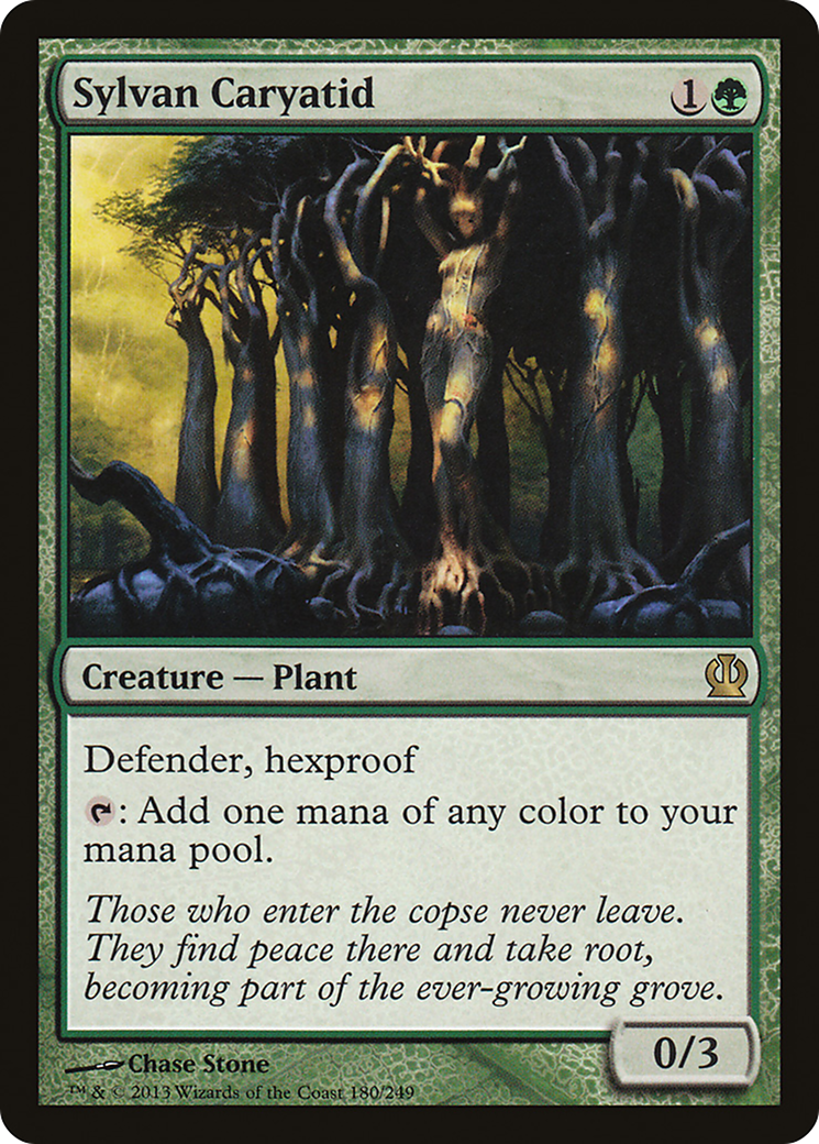 Sylvan Caryatid (THS-180) -  Foil