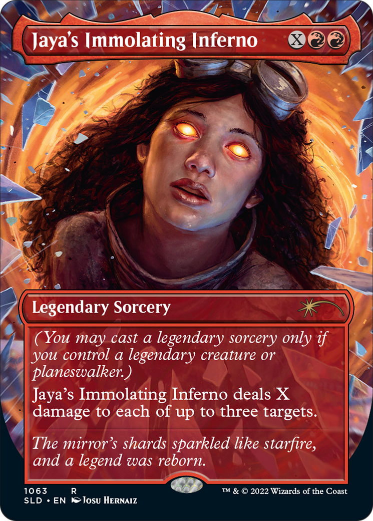 Jaya's Immolating Inferno (SLD-1063) -  (Borderless)