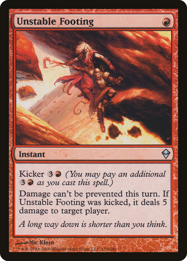 Unstable Footing (ZEN-153) -  Foil