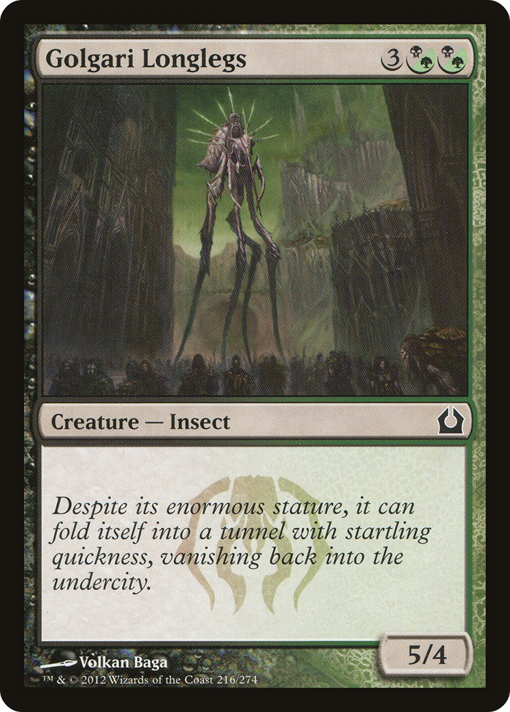 Golgari Longlegs (RTR-216) -  Foil