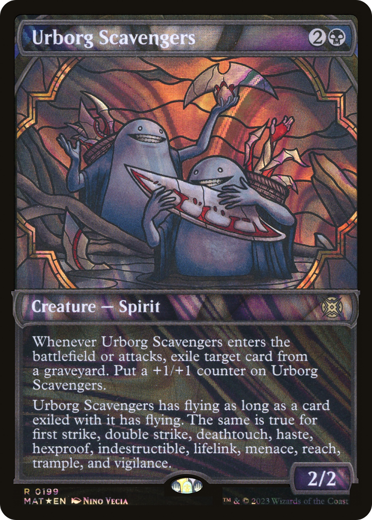 Urborg Scavengers (MAT-199) - : (Showcase) Foil