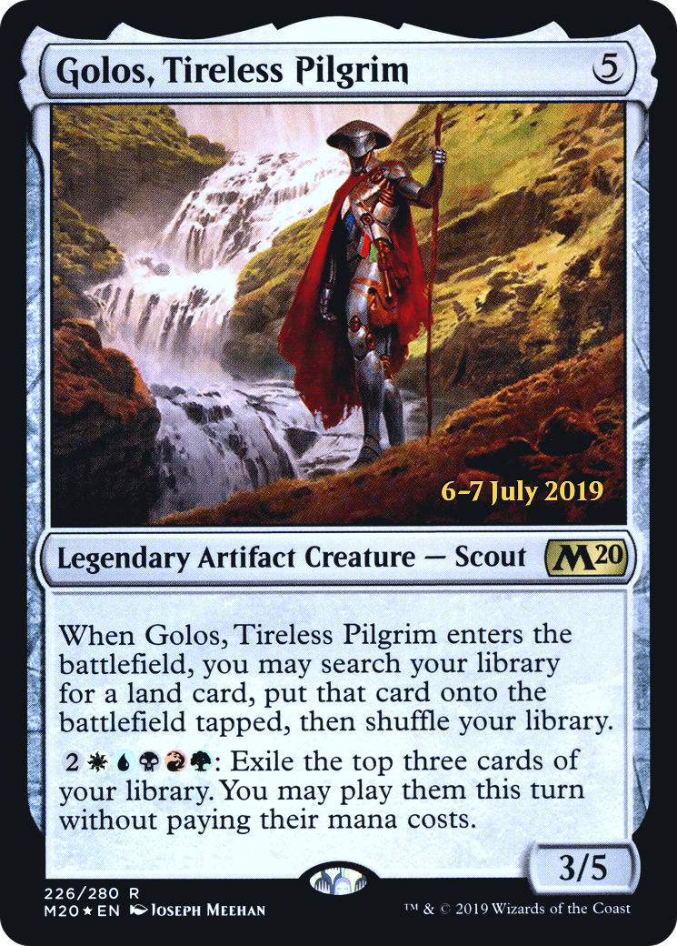 Golos, Tireless Pilgrim (PRE-226S) -  Foil