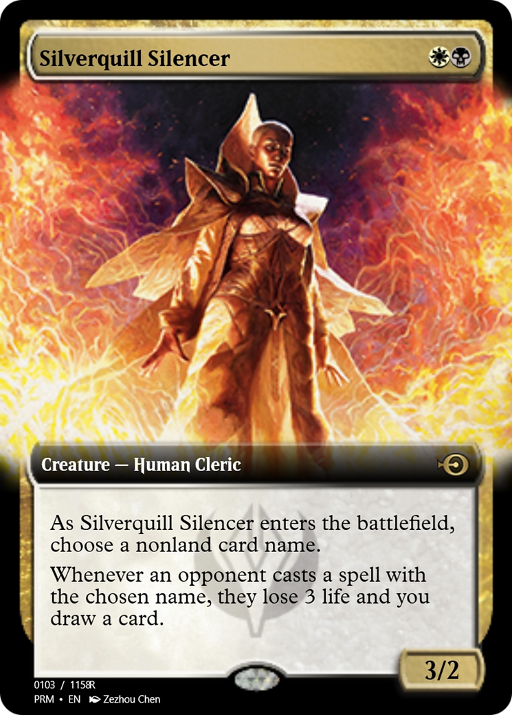 Silverquill Silencer (PRM-90178) -  Foil