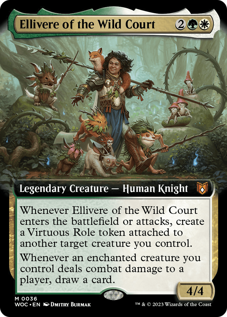 Ellivere of the Wild Court (WOC-036) - : (Extended Art)