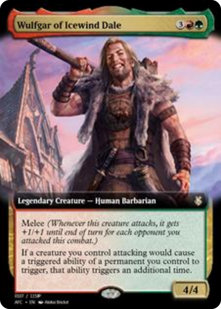 Wulfgar of Icewind Dale (PRM-92830) -  Foil