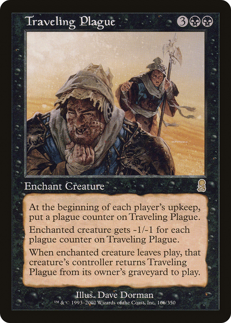 Traveling Plague (ODY-166) -  Foil