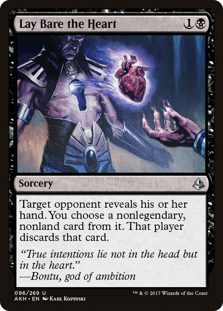 Lay Bare the Heart (AKH-096) -  Foil