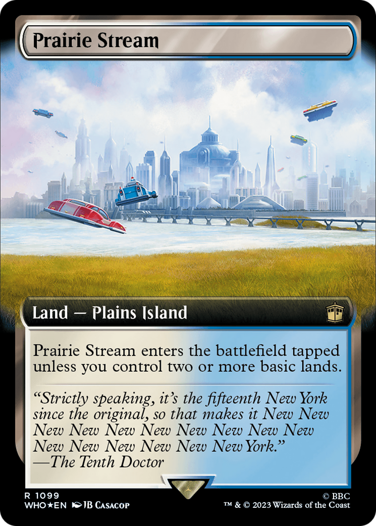 Prairie Stream (WHO-1099) - : (Extended Art) Foil