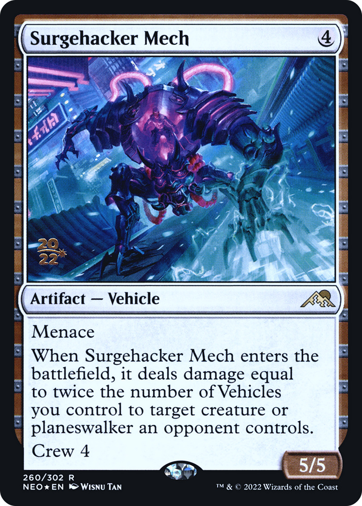 Surgehacker Mech (PRE-260S) -  Foil