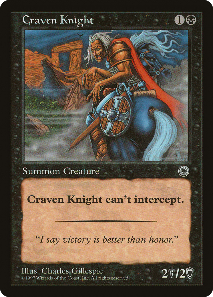 Craven Knight (POR-085) -