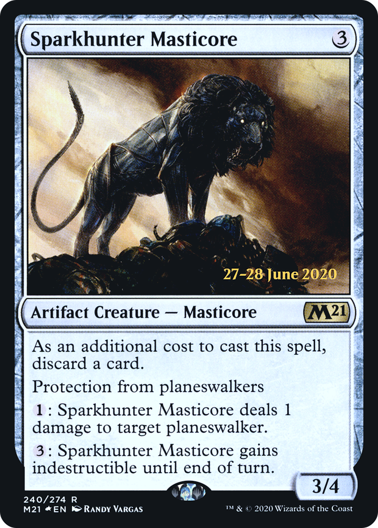 Sparkhunter Masticore (PRE-240S) -  Foil